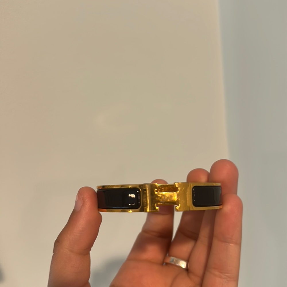 Black Hermes Bracelet